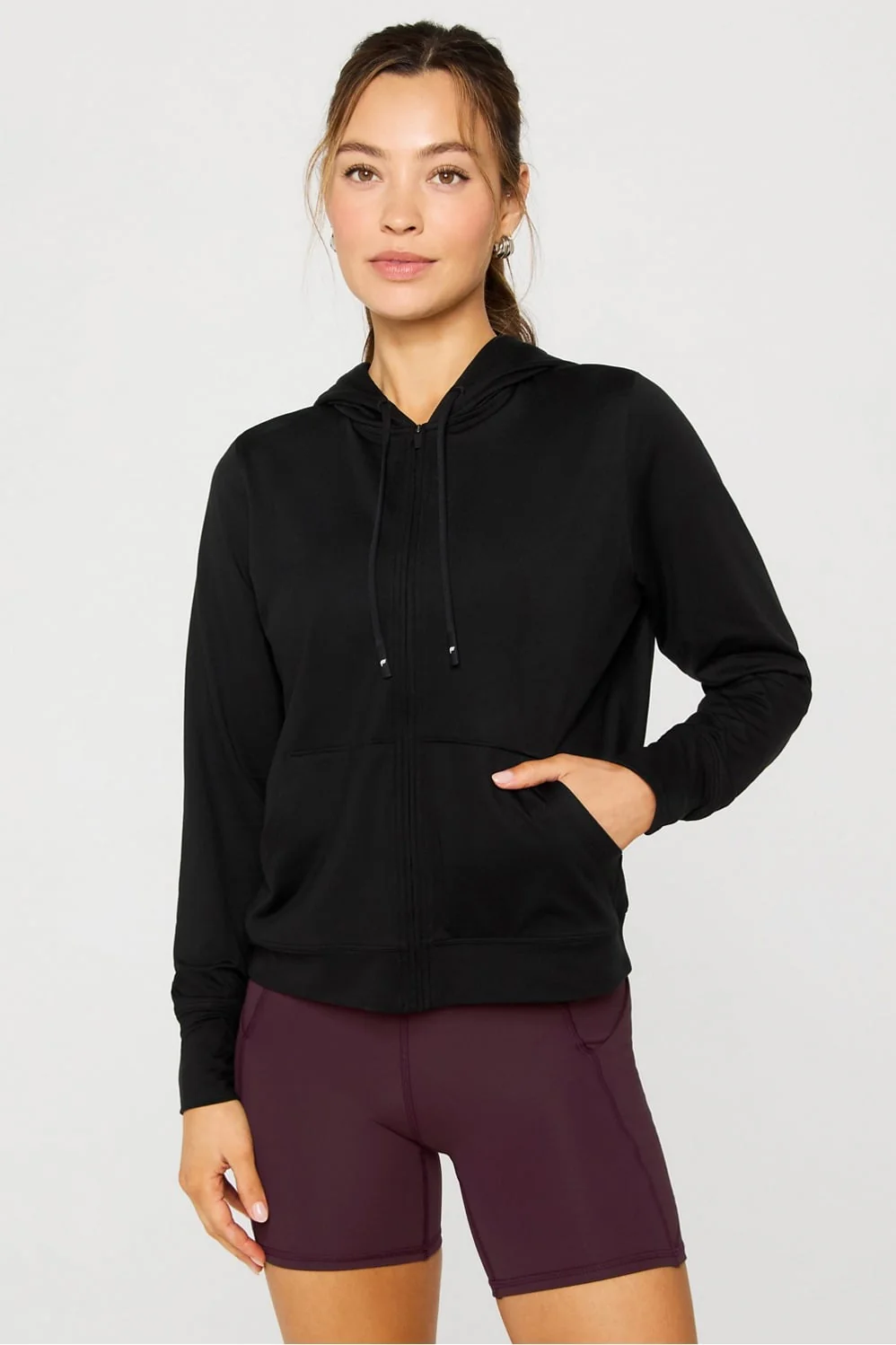 Fabletics | UTR Sports Cloud Jersey Full Zip Hoodie